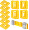 Aernair 10 Packs Battery Holder Compatible with Dewalt 20V 60V Battery Wall Mounts Dock Holders Fit for DCB 200 201 203 204 205 206