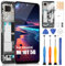 LCD Schermo per ​Xiaomi Mi 10T 5G / Redmi K30S, LCD Display per Xiaomi Mi 10T Pro 5G M2007J3SG 6.67 Pollici, Touch Screen Digitizer Ricambio Assembly + Riparazione Kit, Nero con Cornice