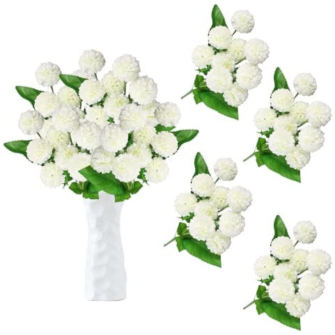 astylishome Künstliche Blumen Hortensien Blume Hortensie Blumenarrangements mit Hochzeit Kunstblumen für Hochzeitsstrauß Home Garden Party Office Arrangements 0501