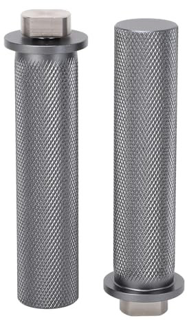 Mavaol 2Pcs Aluminum Alloy Bench Dog Clamp Tenon, 19mm (3/4) Woodworking Hole Table Tools for Universal Workbench Tasks