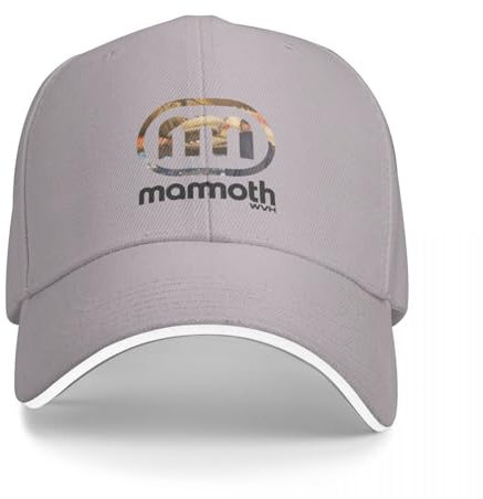 AIETPOIJ Basecap Mammoth WVH Cap, Baseballmütze, Angelhut, Herrenhut, Damenmütze Geschenk