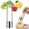 Dénoyauteur De Poivron Évideur De Pommes Acier Inoxydable Outil De Vide-fruits Et Légumes Ustensile De Cuisine Pour Dénoyauter Les Fruits Gadget De Cuisine (1 Pièces)