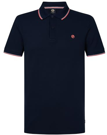 Petrol Industries Herren Poloshirt Kurzarm - Baumwolle - Klassischer Kragen - Herrenbekleidung