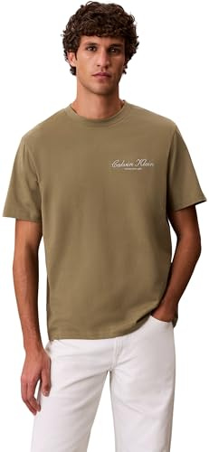 Calvin Klein Herren 20s March Graphic Seasonal Fashi Lv04rf822g Graphic Tees