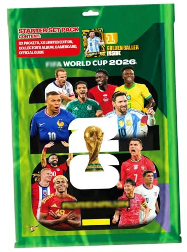 World Cup 2026 Adrenalyn - WM Trading Cards Sammelkarten - WM Sammelmappe Karten - Auswahl (1 Starter)