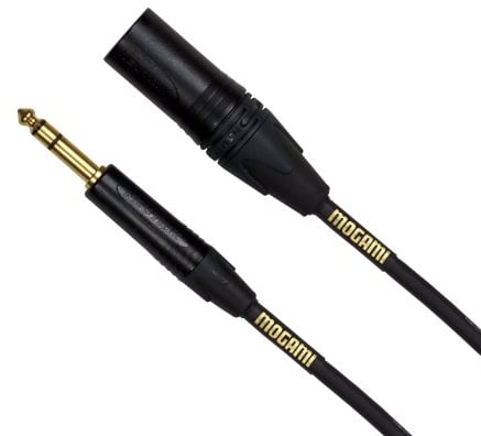 Mogami Gold Studio 0.6cm to XLR Male Cable 3m