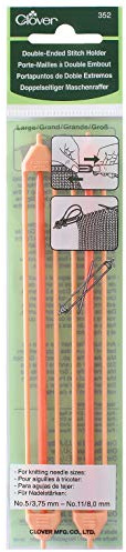 World Craft Clover Double Ended Stitch Holders (61/2 Inch) Size 511 2 per Package