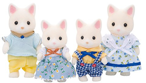 Sylvanian Families doll silk cat family FS-12 (japan import)