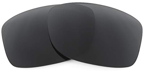 Revant Verres de Rechange Compatibles avec Oakley Jupiter Squared, Polarisés, Noir Furtif