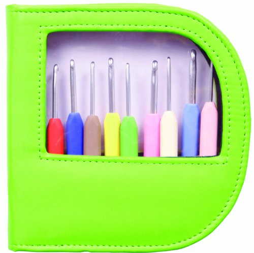 KnitPro K30921 Häkelnadel Set, Plastic, Grün, EIN Größe