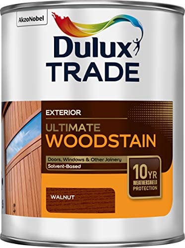 Dulux Trade Ultimate Weathershield Wood Walnut 1L