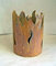 Garten Windlicht Flammen Feuertopf Rost 20 x 14 cm