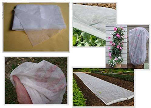 Bestvaluethings Frost- und Insektenschutz aus Vlies, 10 m x 1,6 m, Rolle, für Den Garten und die Pflanzen