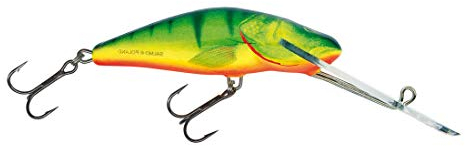 Salmo Bullhead Super Deep Runner 6cm 7g - Wobbler, Farbe:Hot Perch