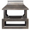 La Hacienda Stonehurst - Terrassenofen - Terrassenofen - Feuerstelle für entspannte Abende - Feuersäule Outdoor - Terrassenkamin - Gartenofen aus hochwertigem Stahl 45x82x96 cm