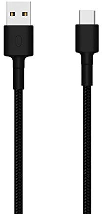 Xiaomi Cavo USB-A to USB-C SJV4109GL, Braided cavo 2.0, Ricarica rapida, Nero