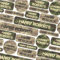 123 School Name Labels for Children No Iron Name Tags for Clothes Name Stickers for Water Bottles, Uniform, Secondary School, College, Care Homes, Washable and Dishwasher Safe (Camouflage)