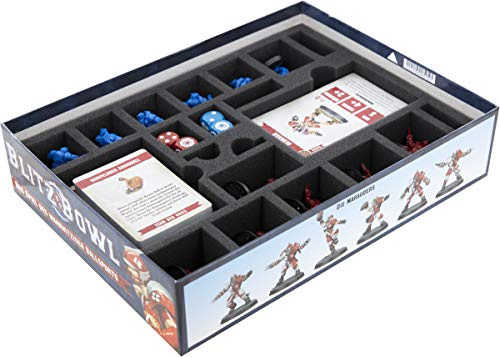 Feldherr Schaumstoff-Set kompatibel mit Blitz Bowl: Season 2 - Brettspielbox