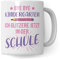 Tasse Schulkind 2023, Einschulung Mädchen Geschenk, Schulbeginn Schulanfang Mädchen, 1. Schultag Deko Teetasse Schultüte Inhalt Einschulungsgeschenk Grundschule Becher