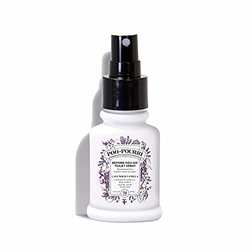 Poo-Pourri Toilet Spray Lavender Vanilla 41 ml. comforting blend of lavender, vanilla and citrus natural essential oils wc