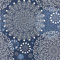 ReWallpaper Fototapete Mandala Selbstklebend Tapete Blau Weiß Muster Klebefolie Badezimmer Wasserfest Möbel Dekofolie Möbelfolie Vintage Wandtapete Schlafzimmer Modern 44.5CM x 3M