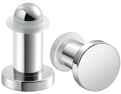 Ayoiow 2 Stk Chirurgenstahl Plug, Ohr Tunnel 5mm Hochglanzpoliert Zylinder Form Flesh Tunnel Plug, Silber