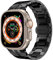 QANXGOG Correas de Metal Compatible con Apple Watch 49mm 45mm 44mm 42mm 41mm 40mm 38mm, Inoxidable Correa de Repuesto Compatible con iWatch Ultra SE2 SE Series 8 7 6 5 4 3 2 1,Black,42/44/45/49mm