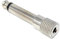 DRUT Adaptateur de Prise Jack Mono 6.35mm vers Prise stéréo 3.5mm, 1 pièce, convertisseur de câble, Adaptateur Audio (Argent)