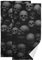 Badetücher mit Totenkopf-Muster, Schwarz, Grau, 2 Stück, Grau, Schwarz, Totenköpfe, Skelett, weich, saugfähig, Küchentuch, Dunkelheit, dekorative Handtücher für Badezimmer, Gäste, Dusche, Gesicht,