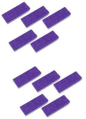 FOMIYES 10stücke Teiliges Fußpflege Doppelseitige Bimsstein-pediküre Für Sanfte Entfernung Abgestorbener Haut Für Hornhaut Und Fußpflege Ergonomisches Design Für Einfachen Gebrauch