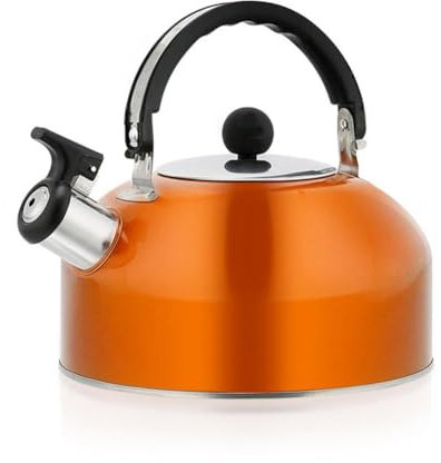 Bollitore per piano cottura Generic, 3 litri, acciaio inossidabile, manico ergonomico, fischietto