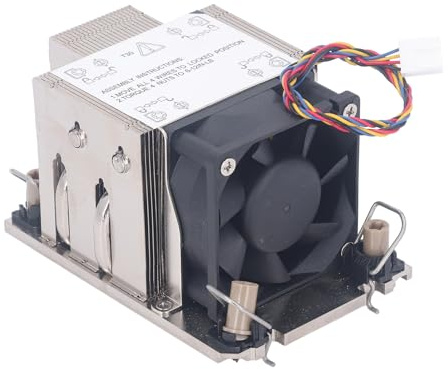 Contrôleur Industriel Dissipateur Thermique Mini Processeur de Serveur Ventilateur de Dissipateur Thermique Universel pour Processeur, Installation Facile, compatibilité étendue,