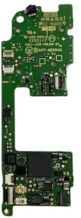 Pessrrtewg Placa base de repuesto izquierda y derecha para Nintendo Switch NS Joy Con, pieza de repuesto para consola de juegos, accesorios de controlador Nintendo Switch NS Joy Con (derecha)
