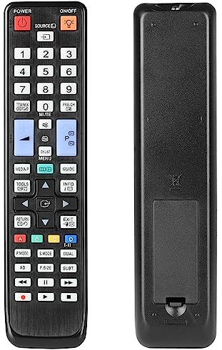 BN59-01015A Mando a Distancia Compatible con Samsung TV UE40C5100 UE46C5100 UE37C5100QW UA32C6200UM UA37C5000QF UA40C5000QF UA32C5000QM UA40C5000QM UA32C5000QF UA40C6200UF Sustitución Controlador