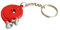 Odenwälder Lebensmittel Porte-clés pompier en métal, pendentif robuste en métal avec plusieurs motifs de pompiers, idéal pour les hommes et les garçons, multicolore, S
