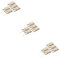 STOBAZA 15 STK Schlitten weihachtsdeko Miniature Snow sleds schneeschliten Sleigh Sledge Tischdekoration hölzern Beige