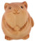 BESPORTBLE Wood Carving Hamster Statue Aus Holz Handgefertigte Tierfigur Dekorativer Hamster Für Zuhause Und Langlebig Für