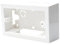 Scatola 504 per montaggio esterno, Bianca, 4 Moduli, Per Impianti Fuori Muro, Plastica ad alta resistenza, Universale, 100% Compatibile con tutti i Supporti Standard e tutte le serie civili