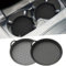 2pcs Dessous de Verre antidérapants pour Porte-gobelets, Compatible avec Peugeot 208 E-208 2008 E-2008,Black