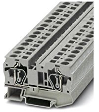 PHOENIX CONTACT ST 6 Durchgangsklemme, 6 mm² Nennquerschnitt, 2 Anschlüsse, Grau, 50 Stück