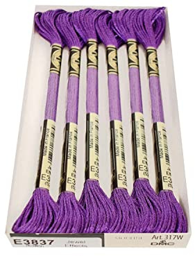 DMC Light Effects Metallic Embroidery Thread 8 Metre Skein Colour E3837