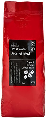Suma Fairtrade Organic Swiss Water Decaffeinated Coffee Beans 1 kg