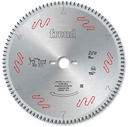 Freud - Panel industrial (96 dientes, sierra circular, 300 x 30 mm, diámetro