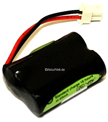 Dect Telefon Akku für AEG Beat 15 NI-MH 2,4V 400mAh Accu Battery Batterien Bateria Aku Acku
