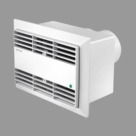 Airflow/Aidelle 71616301 Roomvent 100mm/4 240v 07 Centrifugal Fan For 2 Room Operation