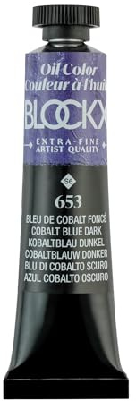 Blockx 212653BXC - Huile Bleu de Cobalt Foncé - 20ml tube