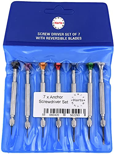 Anchor 7 Piece Reversible Blade Screwdriver Set