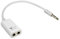 Maclean MCTV-580 - Cable Divisor de Audio estéreo para 2 x Jacks 3,5mm Hembra