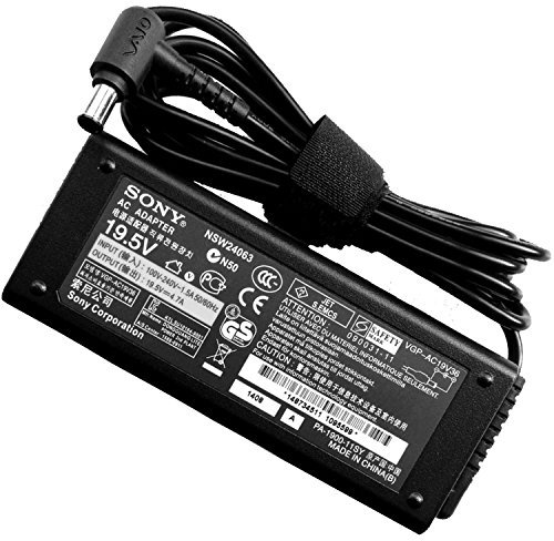 Televison Power Supply AC Adapter compatible with Sony Bravia KDL-40R553C, KDL-40R555C, KDL-40W605B, KDL-42W706B models LCD/LED TVs with 3 Pin UK Plug Mains Cable Cord