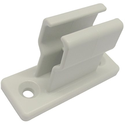 markiso® Kurbelhalter für Rolladenkurbel [Made in Germany] Halterung für Markisenkurbel, Wandhalterung für Kurbeln mit Ø von 12-17mm | Weiß